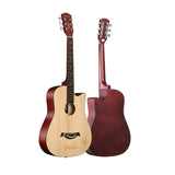 Andrew 38 inches acoustic guitar classical design basswood