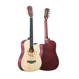 Andrew 38 inches acoustic guitar classical design basswood
