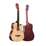 Andrew 38 inches acoustic guitar classical design basswood