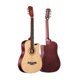 Andrew 38 inches acoustic guitar classical design basswood