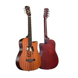 Andrew 38 inches acoustic guitar classical design basswood
