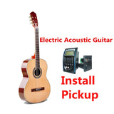 Spruce Classical Guitar Acoustic Electric Nylon String