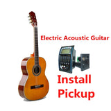 Spruce Classical Guitar Acoustic Electric Nylon String