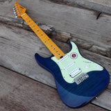 In Stock Eart Electric Guitar Mint Green Pickguard,