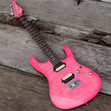 In Stock New arrive EART Electric Guitar Red Brown Color Flame Maple