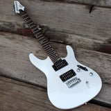 In Stock Top quality EART Electric Guitar with Slim Body, 24 Frets Tremolo Bridge White Guitarra, Hiqh quality Guitar Parts